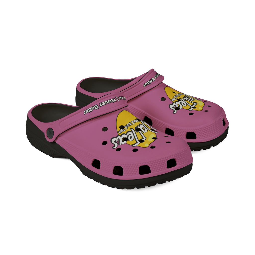 Pink WalTeas Clogs