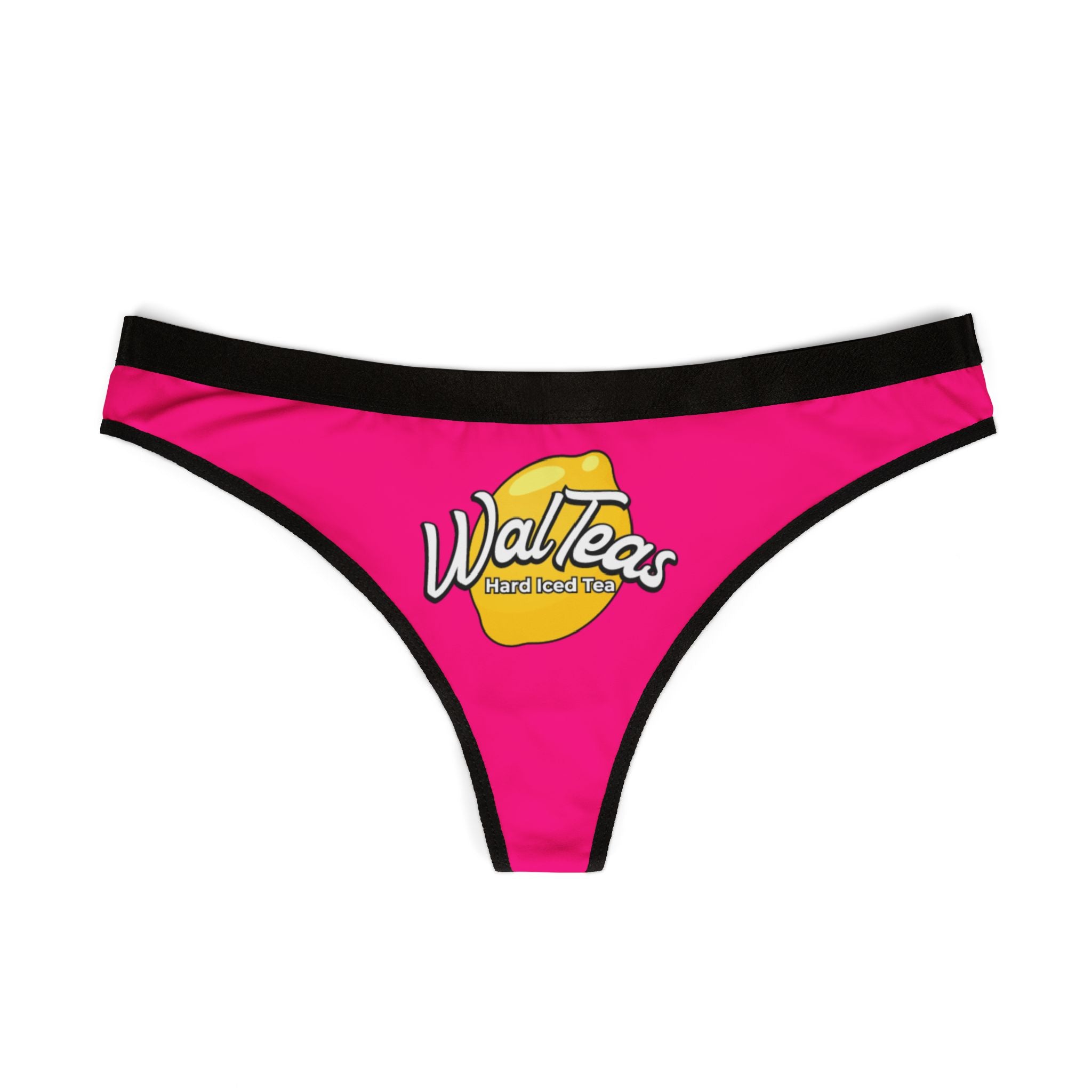 WalTeas Pink Logo Thong