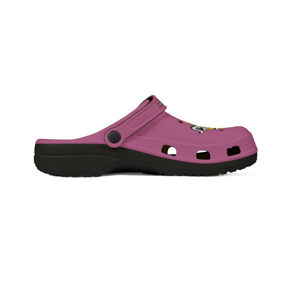 Pink WalTeas Clogs