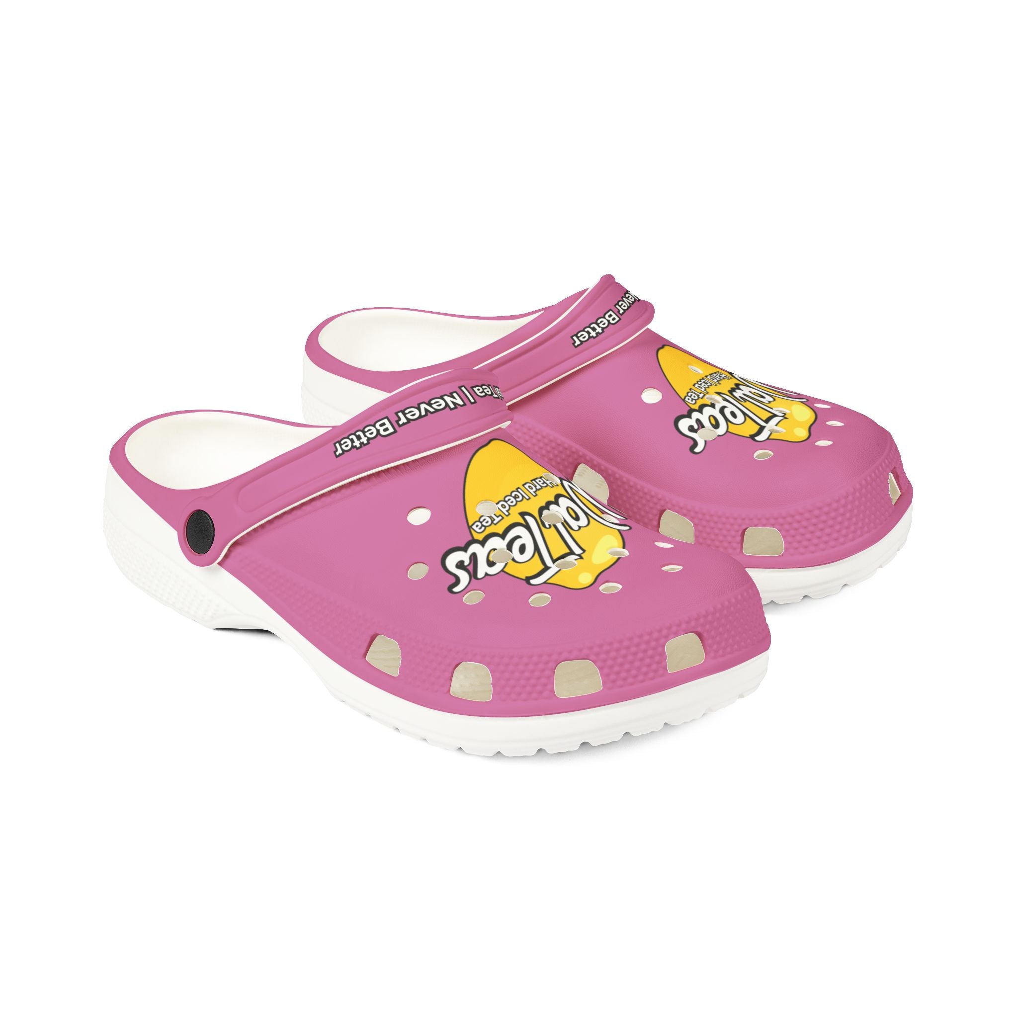 Pink WalTeas Clogs