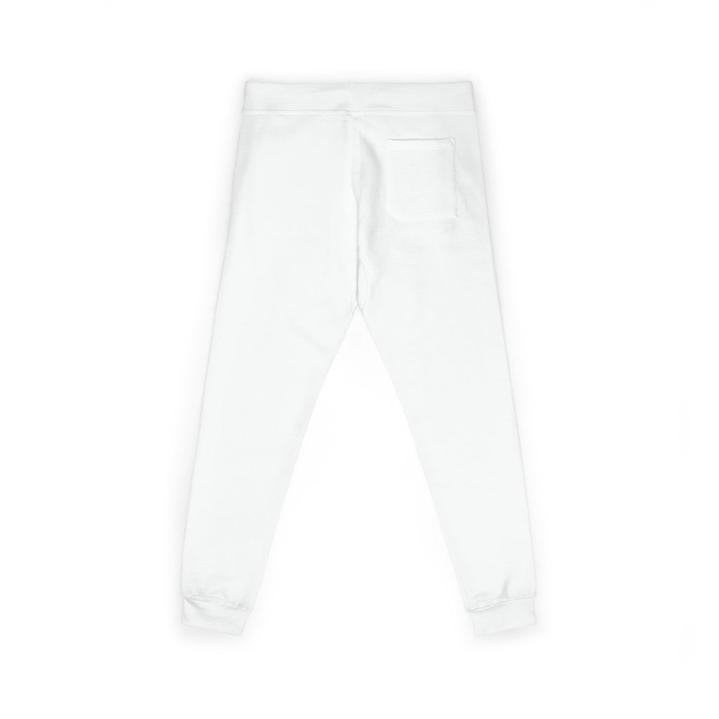 Waltea White Fleece Sweatpants — Cozy Casual Lounge Pants