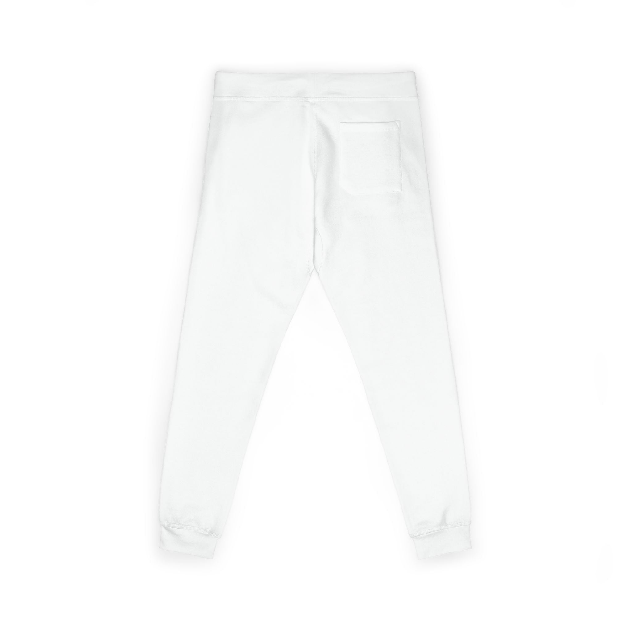 Waltea White Fleece Sweatpants — Cozy Casual Lounge Pants