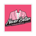 Pink Suit Sticker