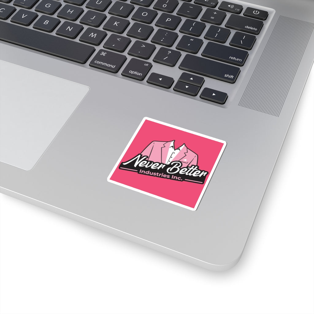 Pink Suit Sticker