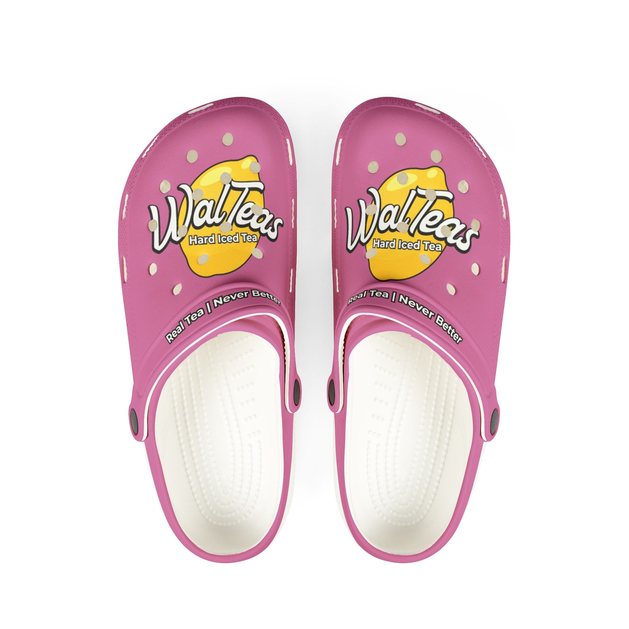 Pink WalTeas Clogs