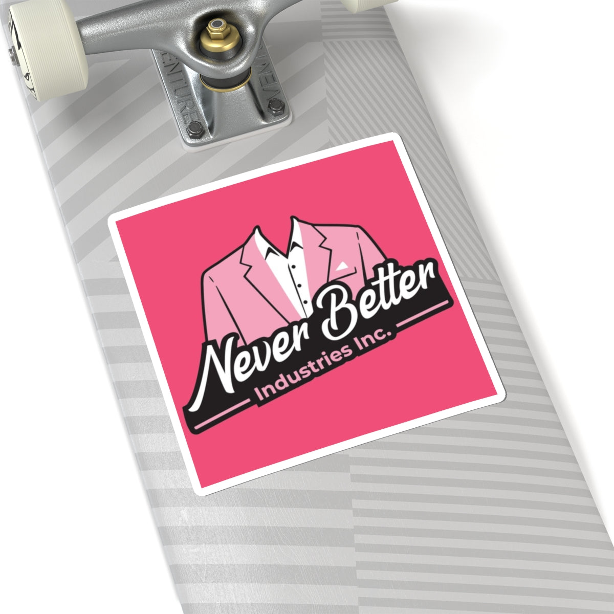 Pink Suit Sticker