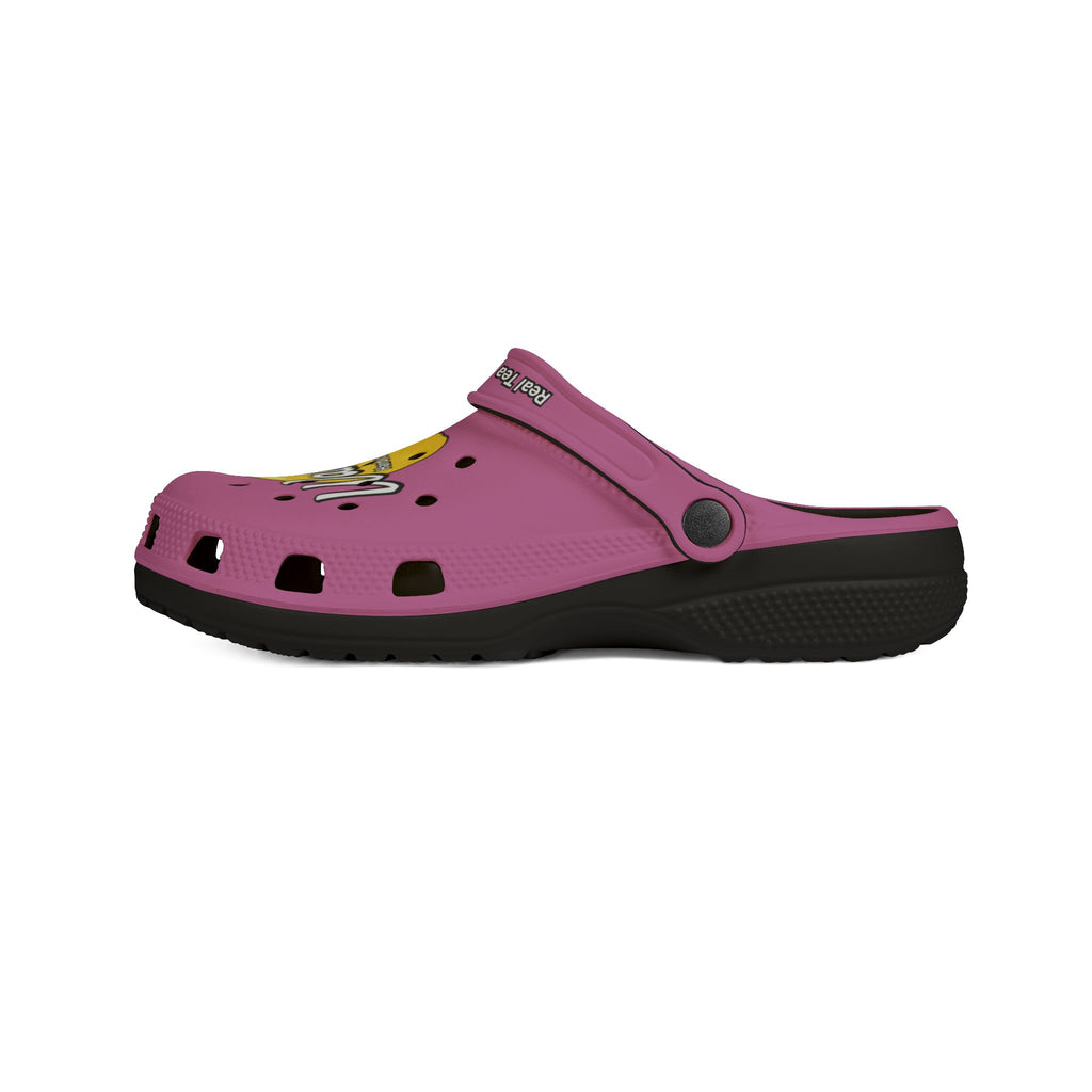 Pink WalTeas Clogs